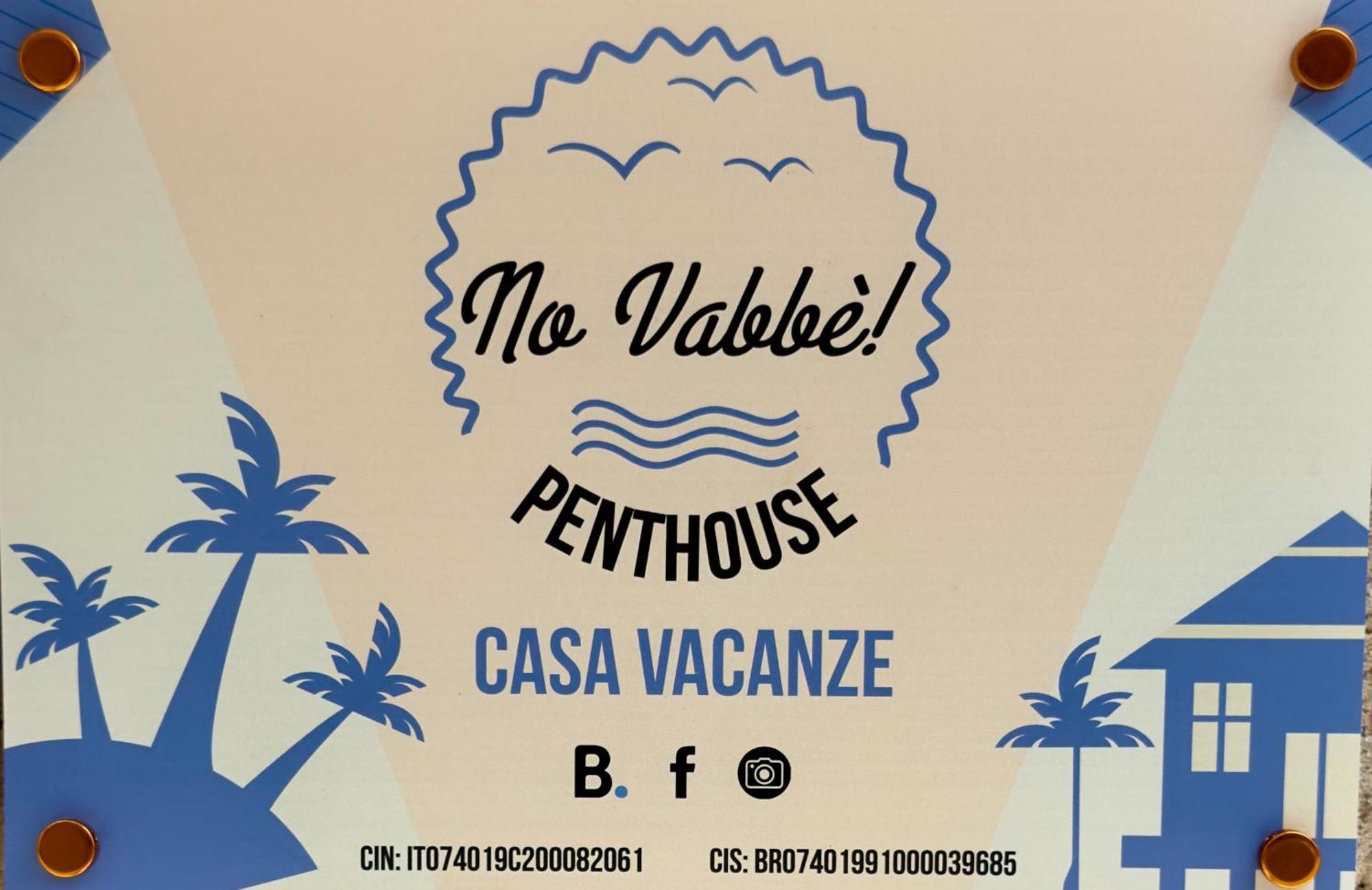 Appartamento No Vabbe! Penthouse… Torre Santa Susanna Esterno foto